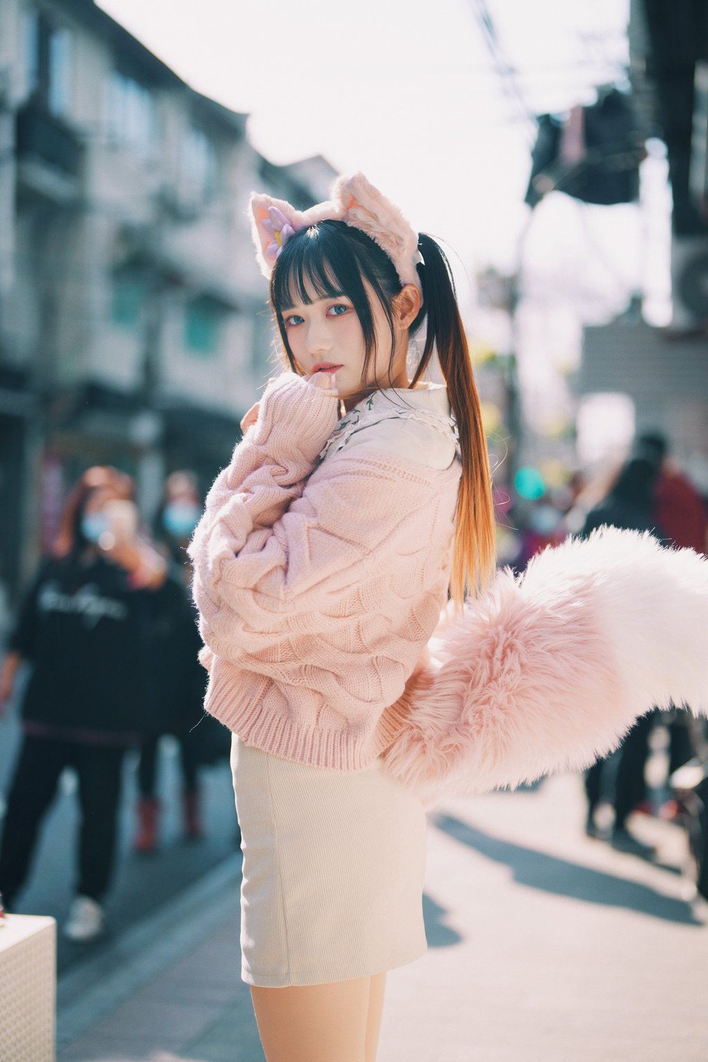 人气Coser@兔子Zzz不吃胡萝卜 玲娜贝儿来逛街[23P/100MB] 网红写真-第2张