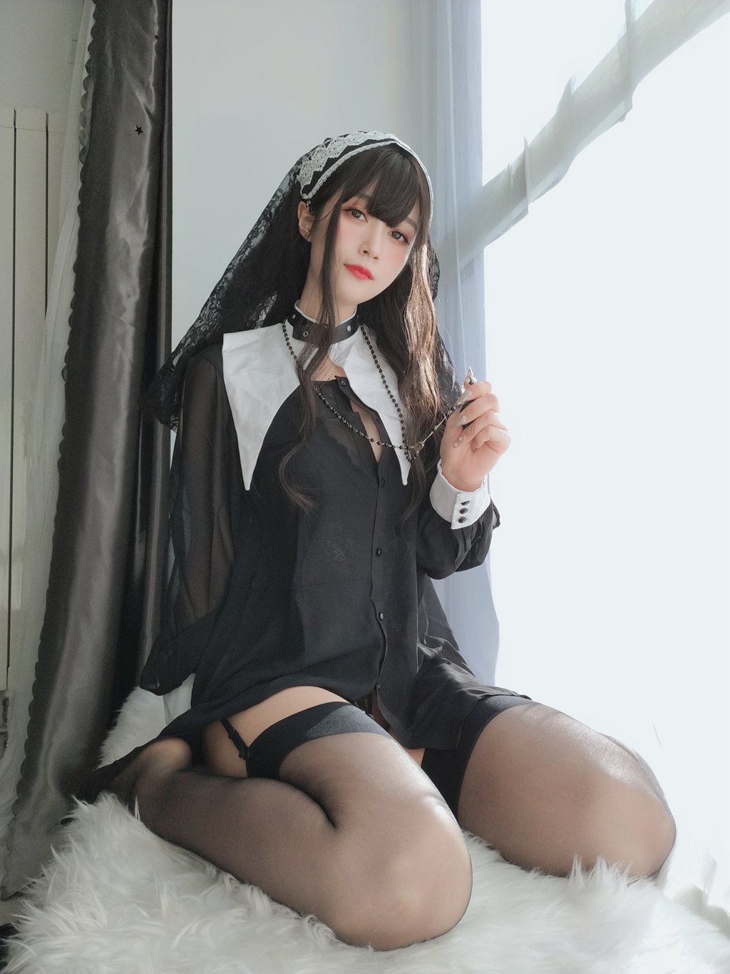 人气动漫Coser@白银81_ 雷丝修女  [93P/7V/838MB] 网红写真-第4张