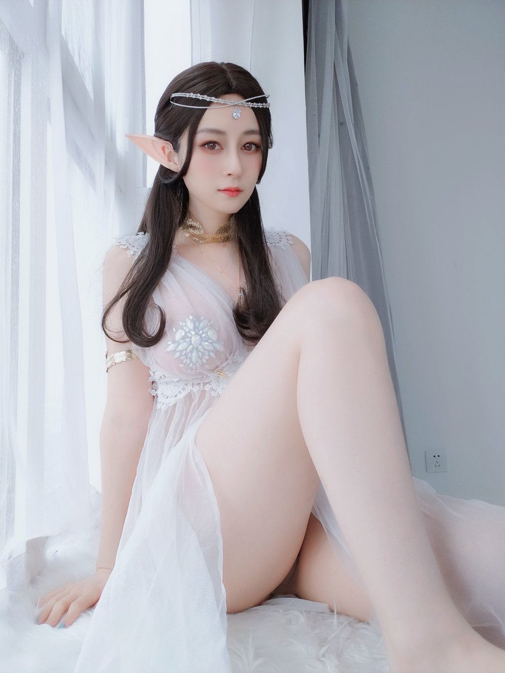 人气动漫Coser@白银81_ 精灵宝石内依[70P/164MB] 网红写真-第3张